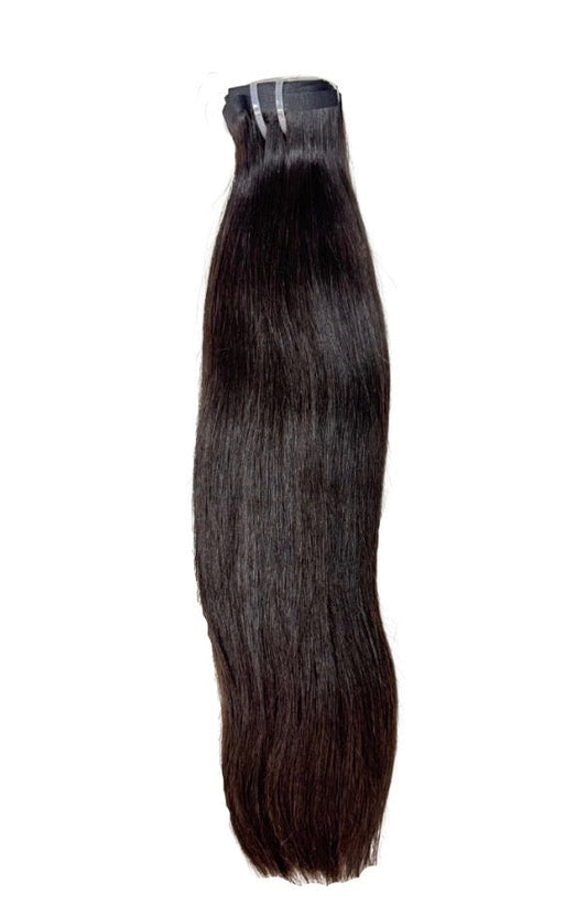 Virgin Yaki Straight Clip In