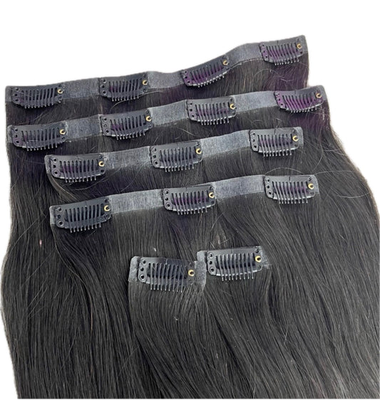 Virgin Cambodian Straight Clip In